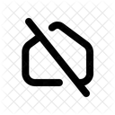 No Home  Icon