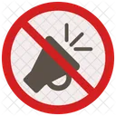 No Honking Sign Icon