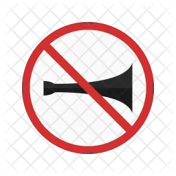 No horn zone  Icon