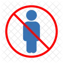 Human Walk Banned Icon