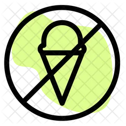 No Ice Cream  Icon