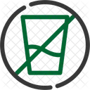 No Soft Drink Icon