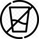 No Soft Drink Icon