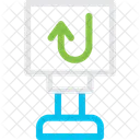 No Turn Right Icon