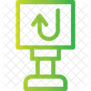 No Turn Right Icon