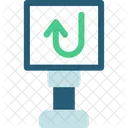 No Turn Right Icon