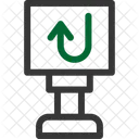 No Turn Right Icon