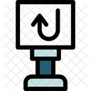 No Turn Right Icon