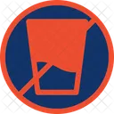 No Soft Drink Icon