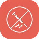 No Drugs Steroids Icon