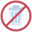 No Waste Wastage Icon