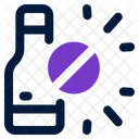 No Alcohol Drink Icon