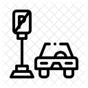 No Parking Prohibition Icon