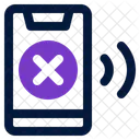 No Cellphone Airplane Icon