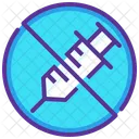 No Steroid Hormone Icon