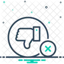 No Negative Refusal Icon