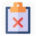 No Assignment Clipboard Icon