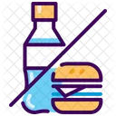 No Junk Food Icon