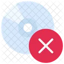 No Disc Disposal Icon