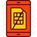 No Sim Mobile Icon