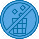 No Littering Garbage Icon