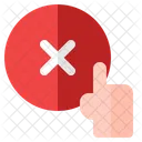 No Survey Hand Icon