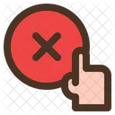 No Survey Hand Icon