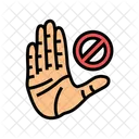 No Hand Reject Icon