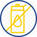 No Liquids Liquid Icon