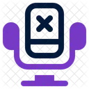 No Mic Voice Icon