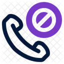 No Call Phone Icon