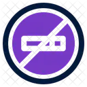 No Smoking Cigarette Icon