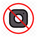 인스타그램 카메라 금지 아이콘