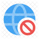 No Internet Disable Network Signal Icon