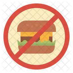 No Junk Food  Icon