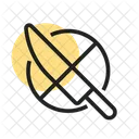 No Knife Forbidden Prohibition Icon
