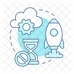 No latency in response times  Icon