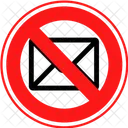 No Letter No Mail Message Icon