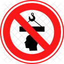 No Lifter Sign No Icon