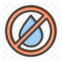 Forbidden No Liquid Signaling Icon