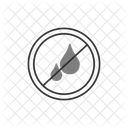 No Liquids  Icon