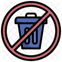 No littering  Icon