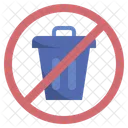 No littering  Icon