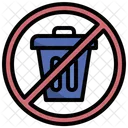 No littering  Icon