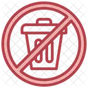 No littering  Icon