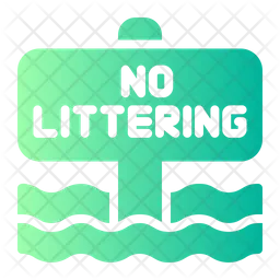 No Littering  Icon