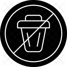 No Littering  Icon