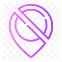 No Location Signal Gps Icon