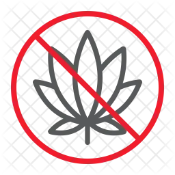 No marijuana  Icon