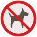 No Mascotas Signo Icono